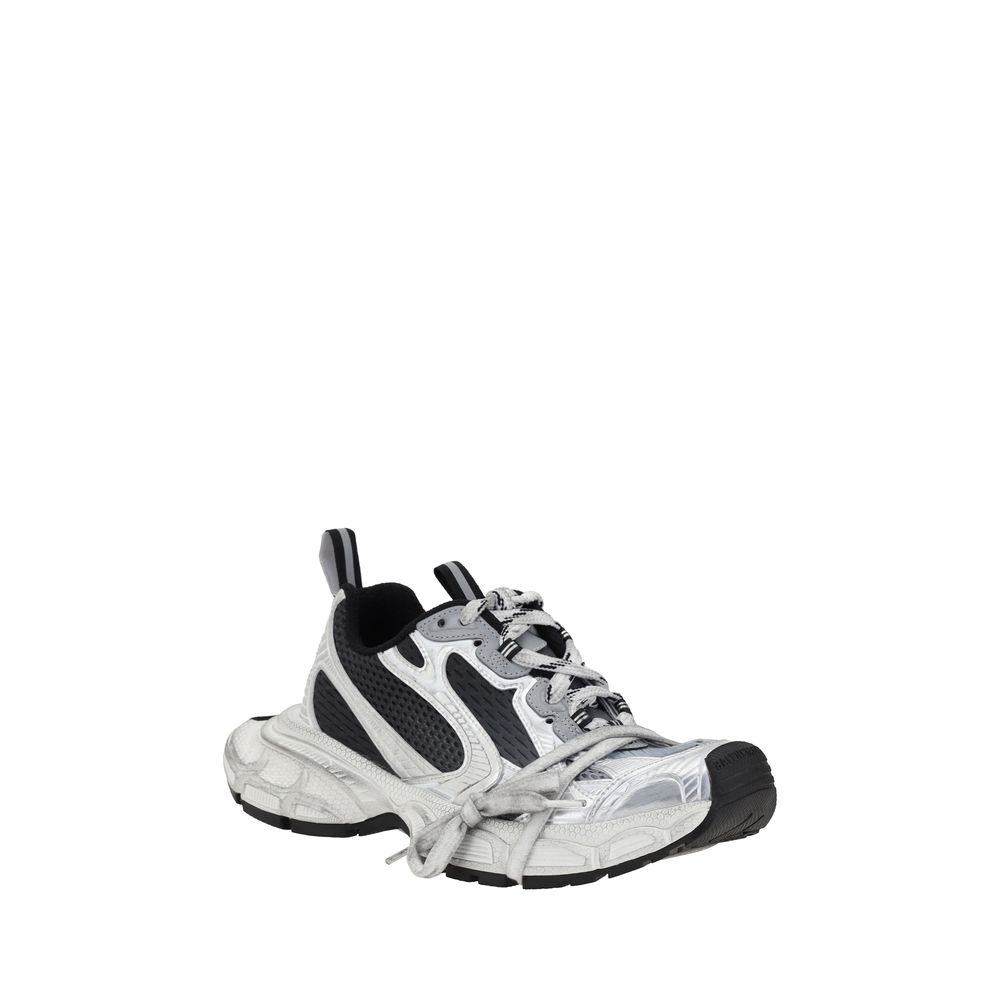 Multicolor Fabric Chunky Sneakers