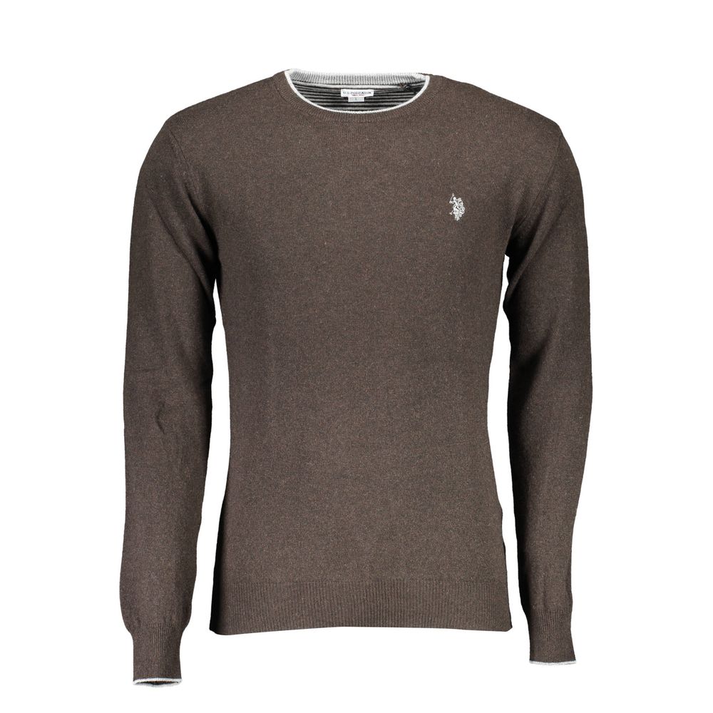 Marrone Wool Men's Sweater