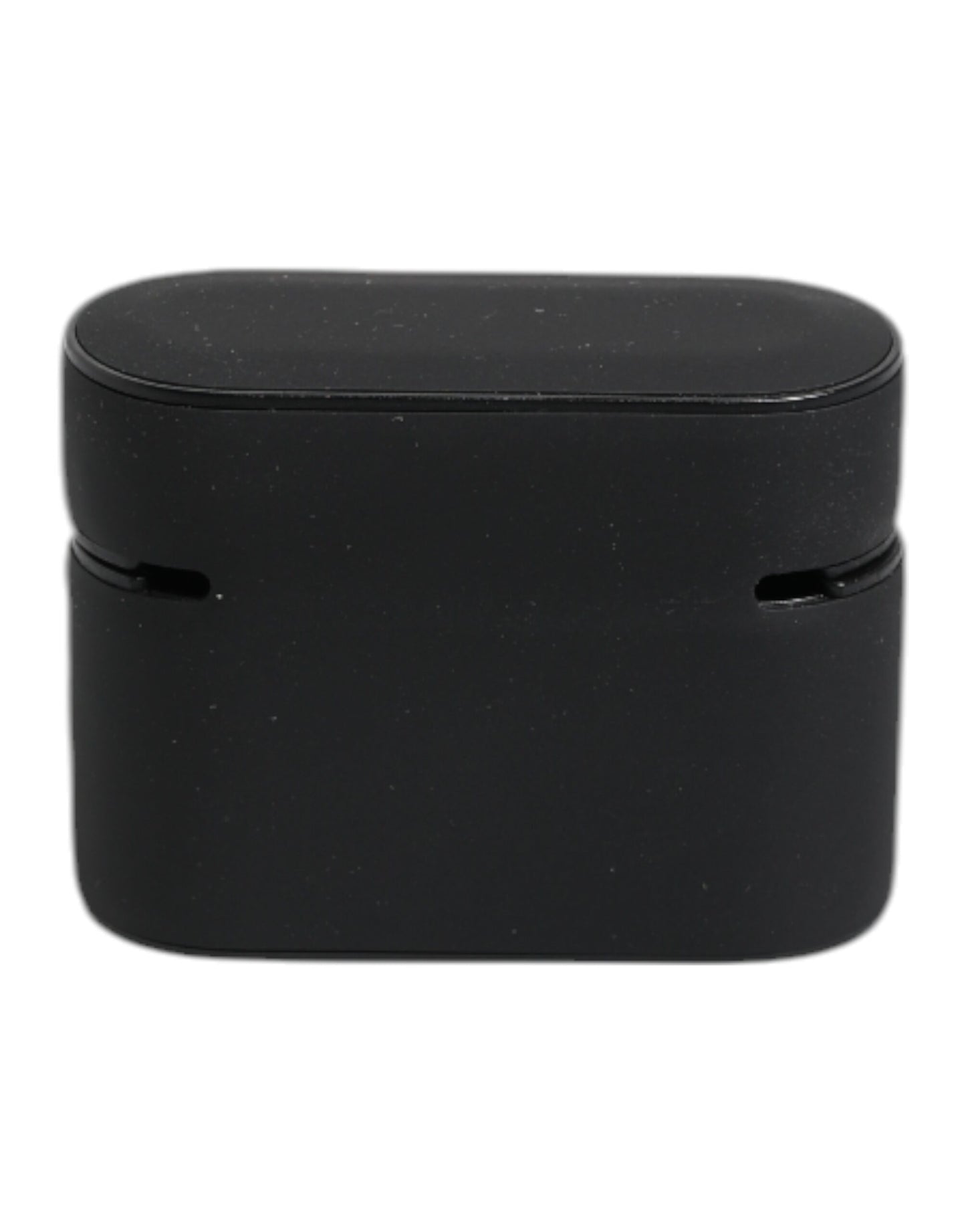 Black Yellow Silicone Embossed Logo Airpods Case