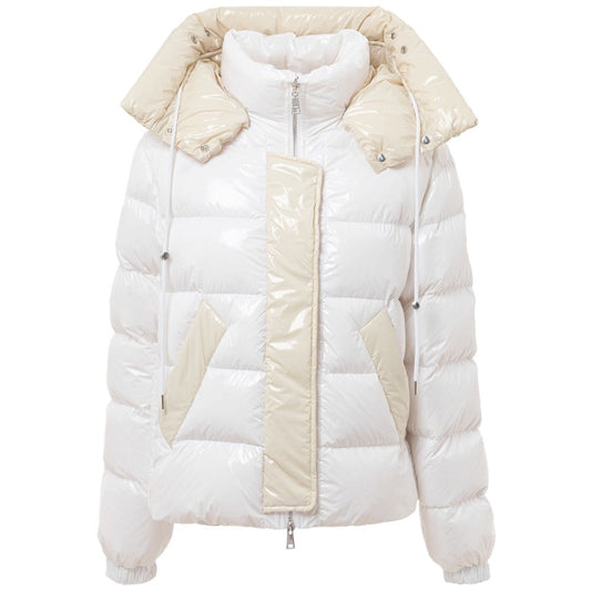 White Polyamide Coat