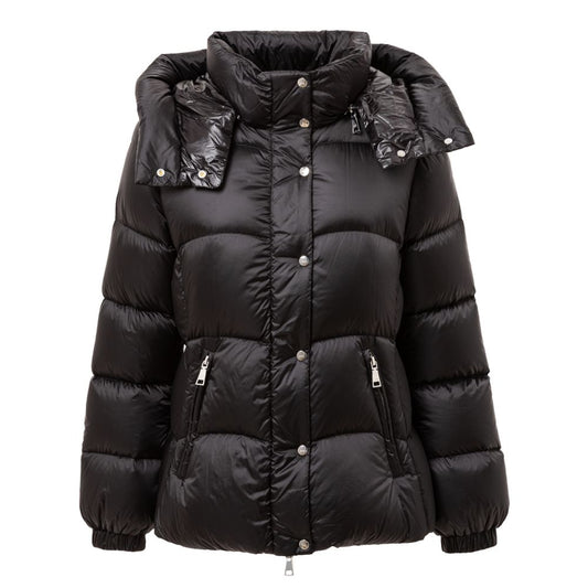 Black Polyamide Coat