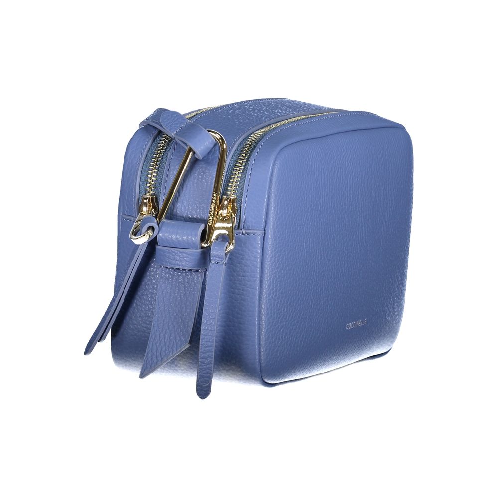 Azzurro Leather Women Handbag