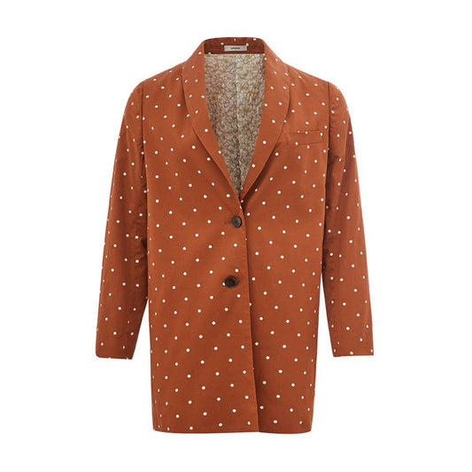 Brown Cotton Trench Coat