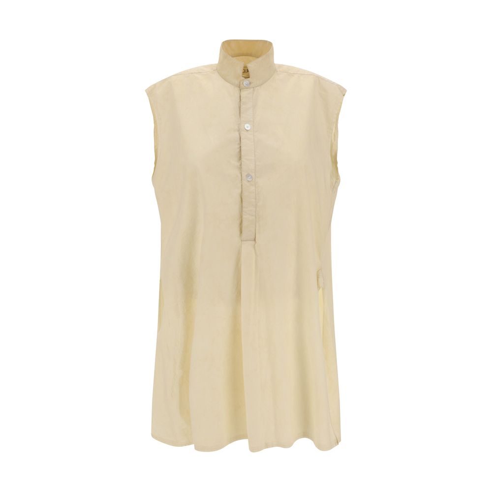 Beige Cotton Shirt
