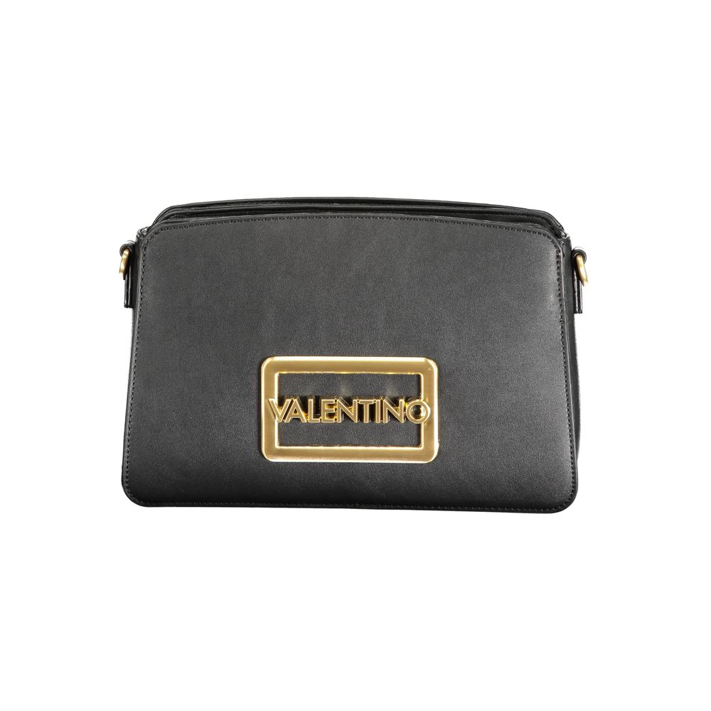 Nero Polyurethane Women Handbag
