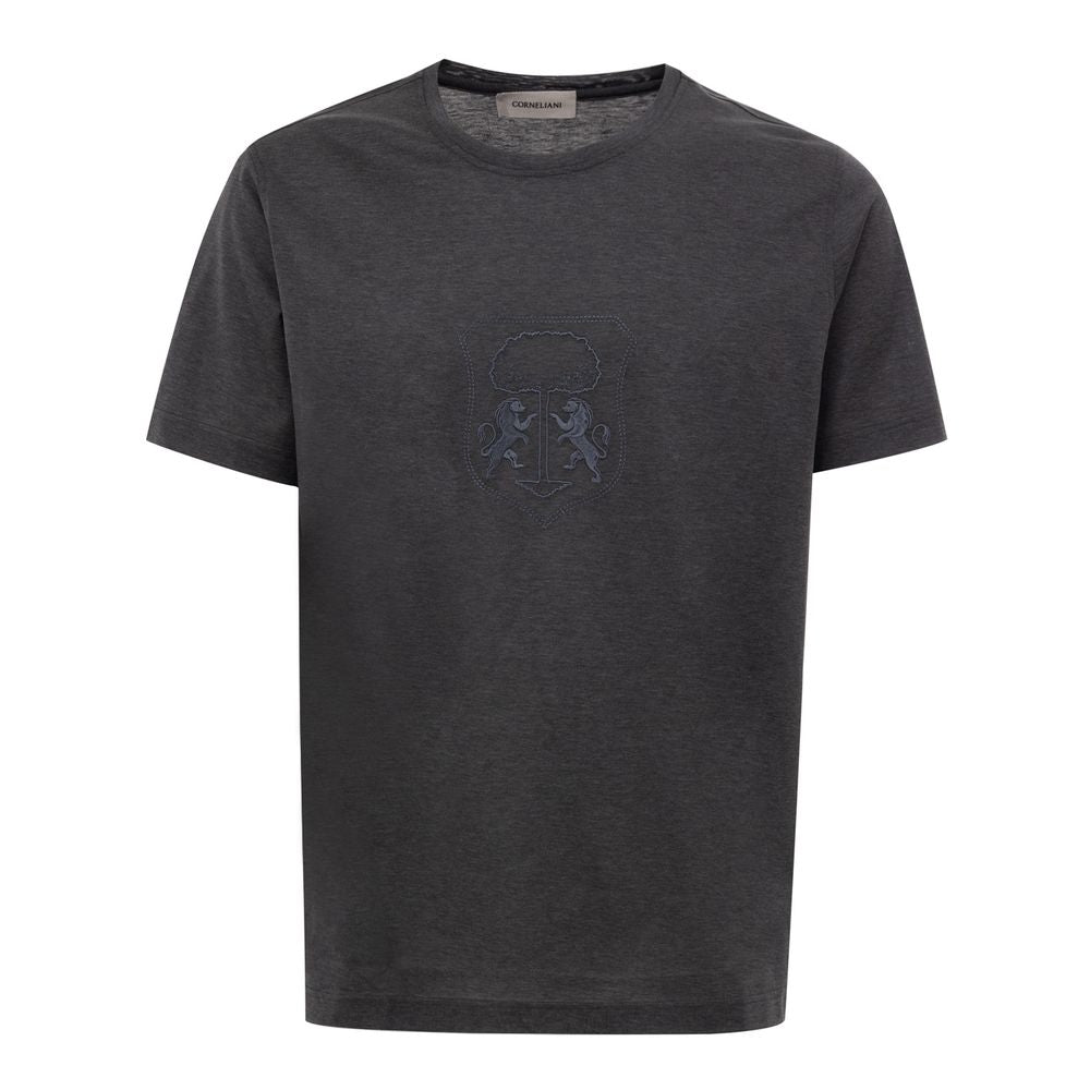Gray Cotton T-Shirt