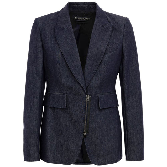 Blue Cotton Denim Jacket