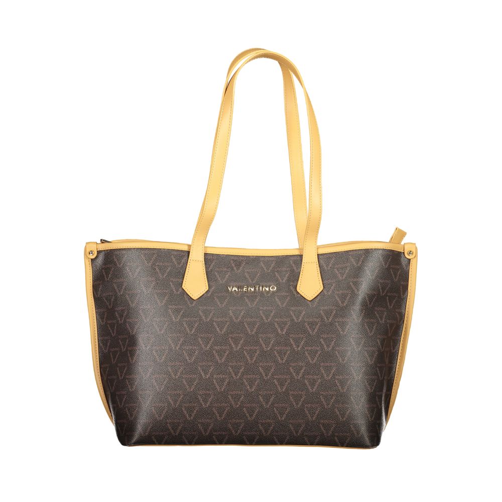 Marrone Polyurethane Women's Shoulder Bag