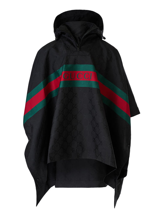 GG Jacquard Nylon Coat