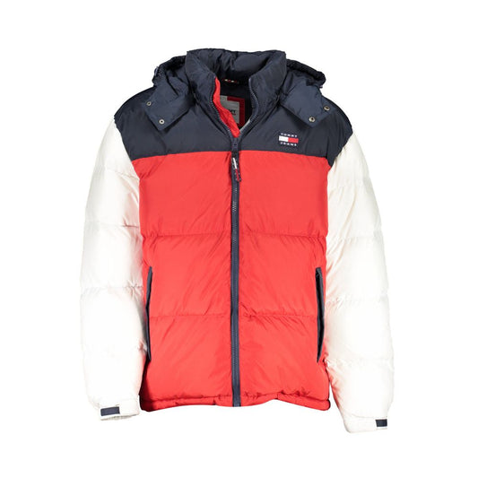 Blue Polyester Men's Jacket
