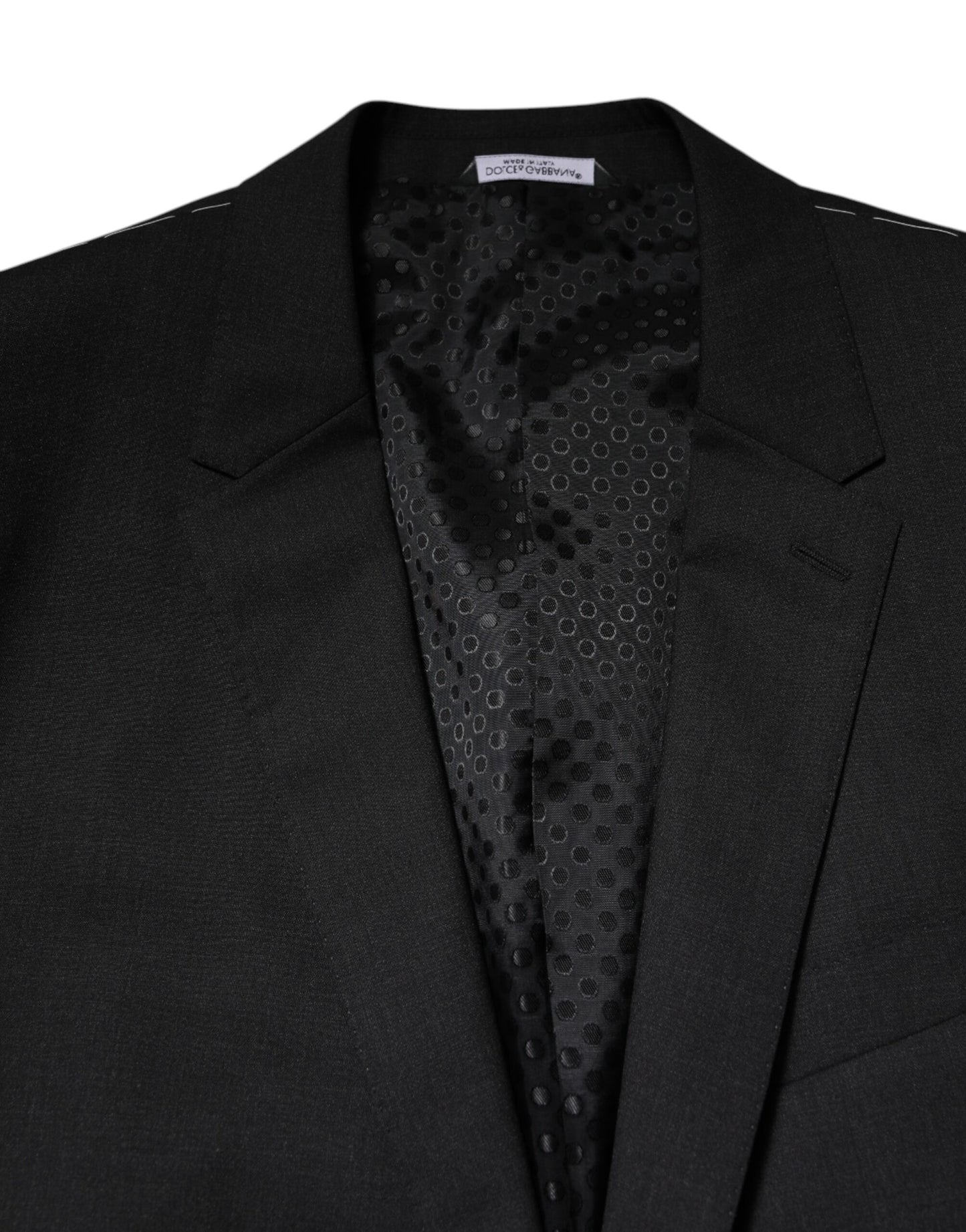 Dark Gray MARTINI Single Breasted Jacket