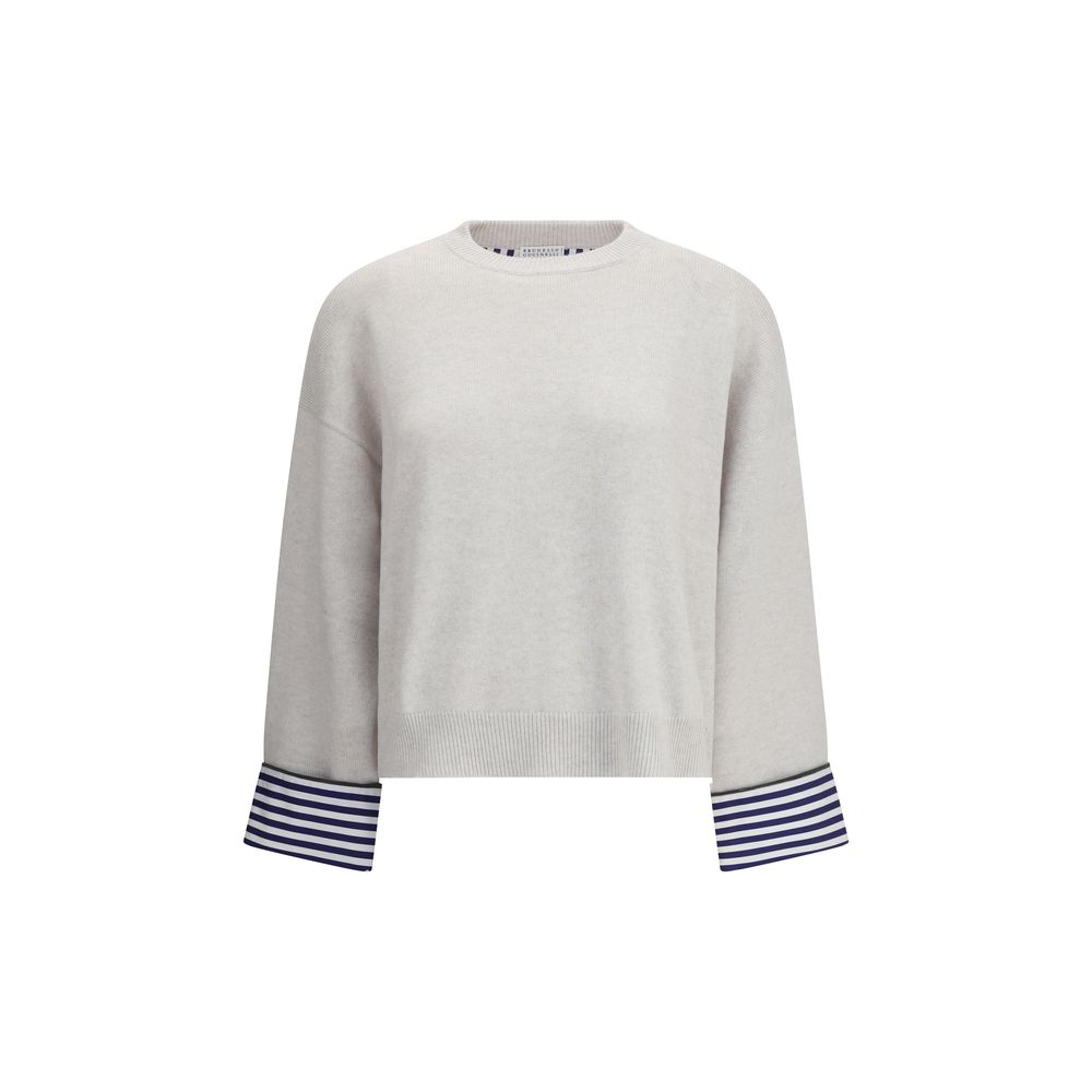 Gray Cashmere Sweater
