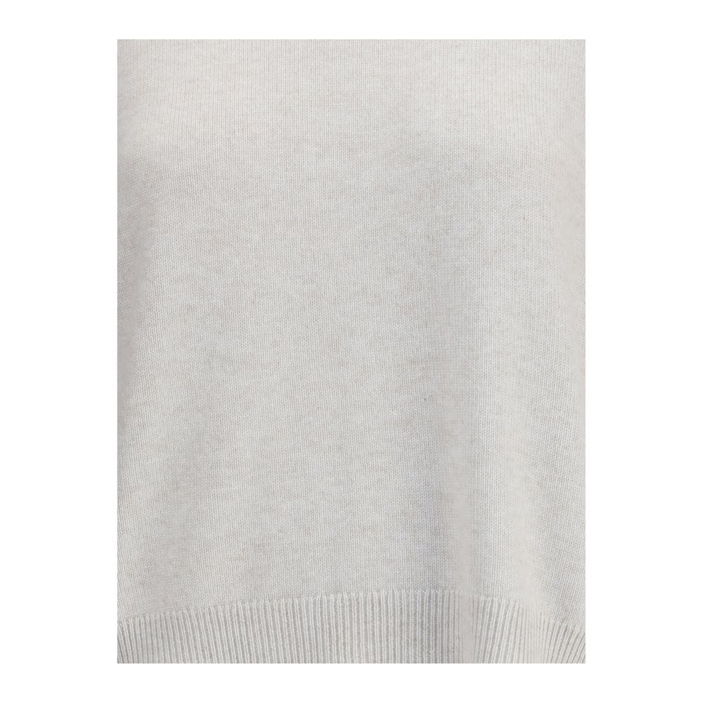 Gray Cashmere Sweater