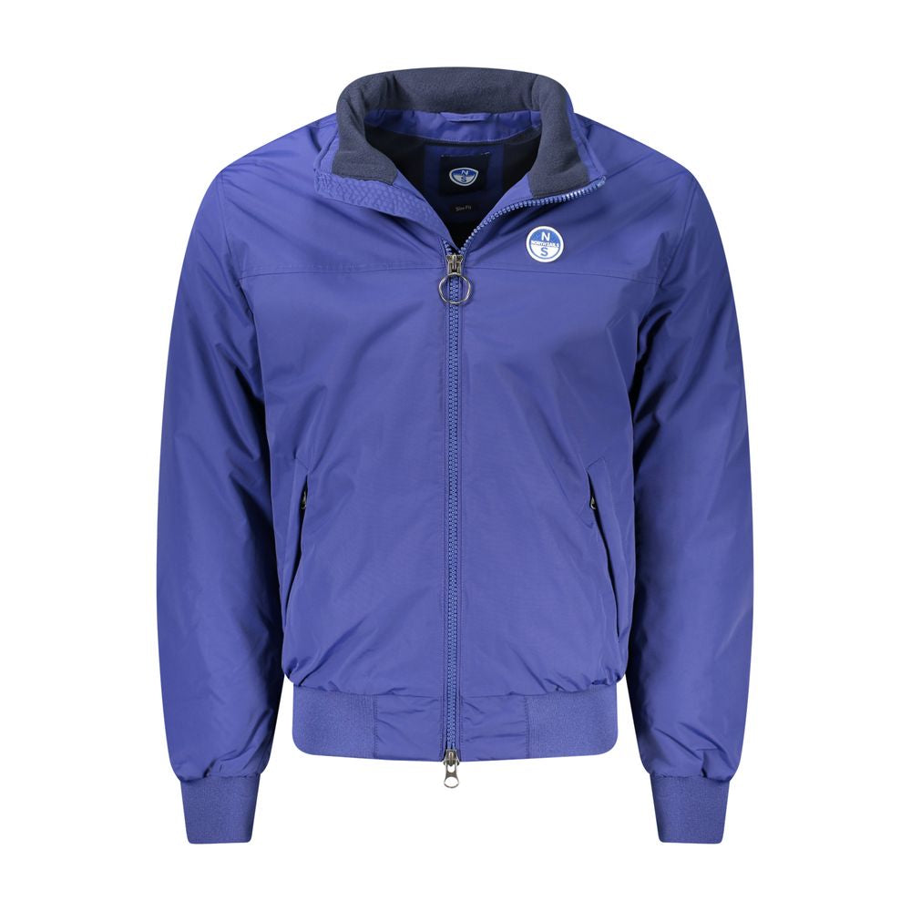 Blue Cotton Men's Sweater