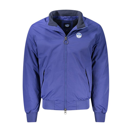 Blue Cotton Men's Sweater