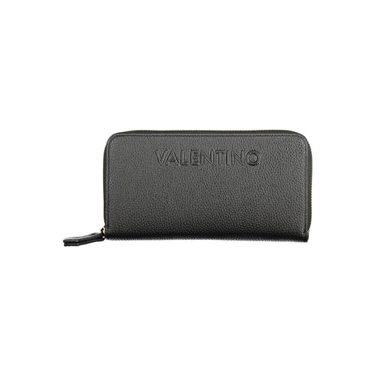 Nero Poliuretano Women Wallet
