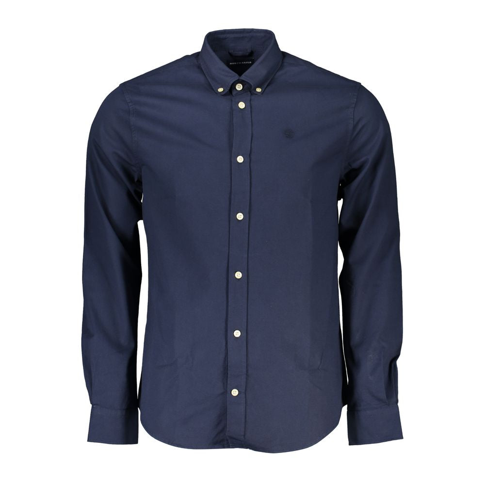 White Cotton Men Shirt