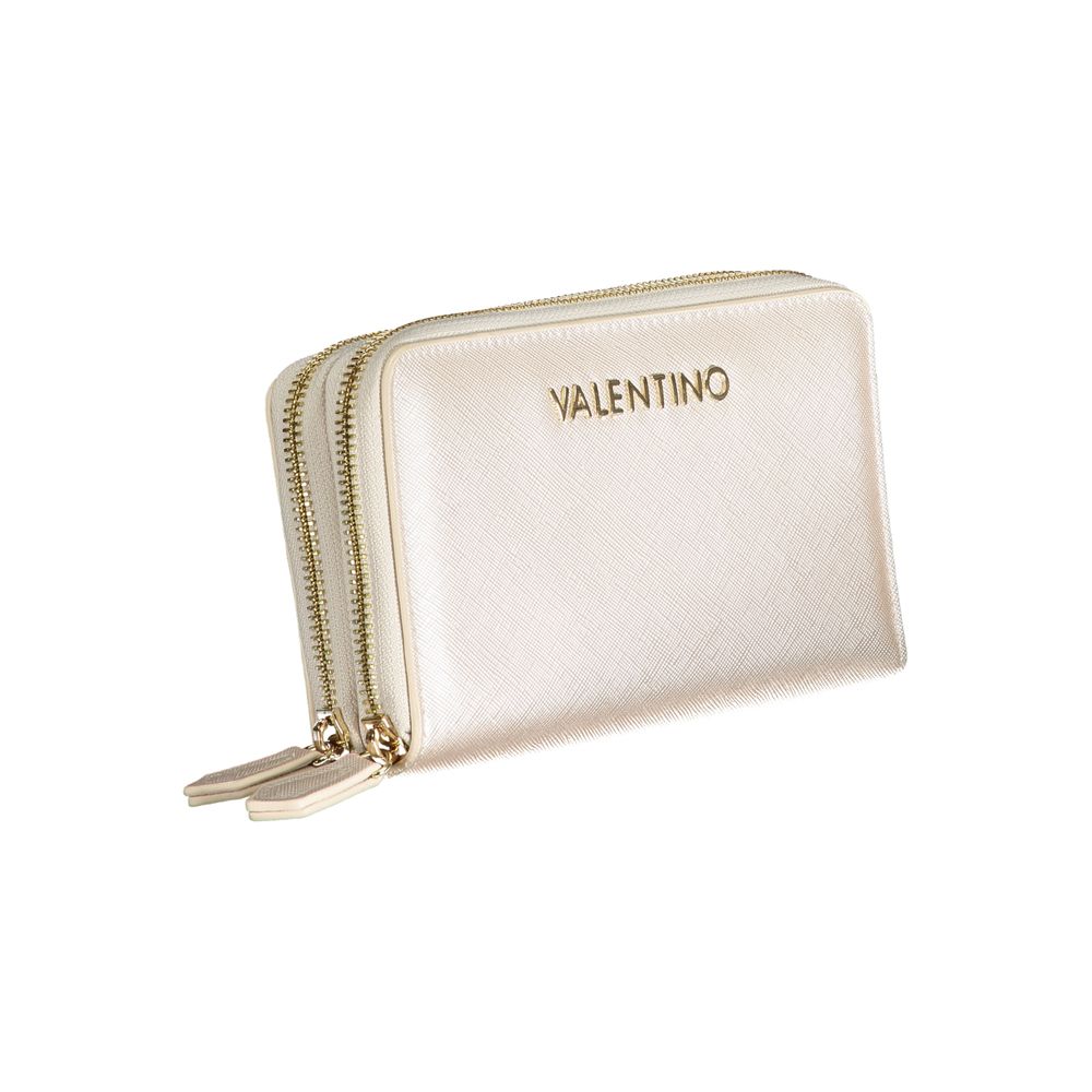 Brown Polyethylene Women Wallet