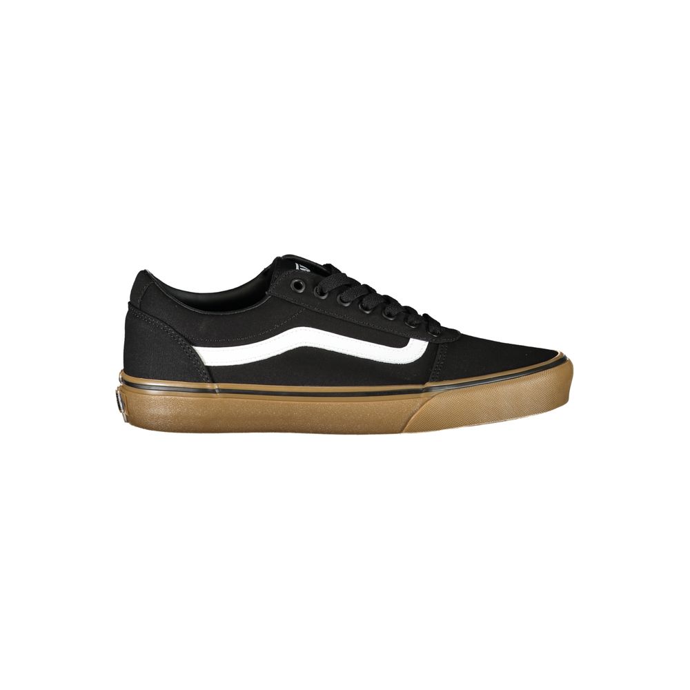 Nero Polyurethane Men Sneaker