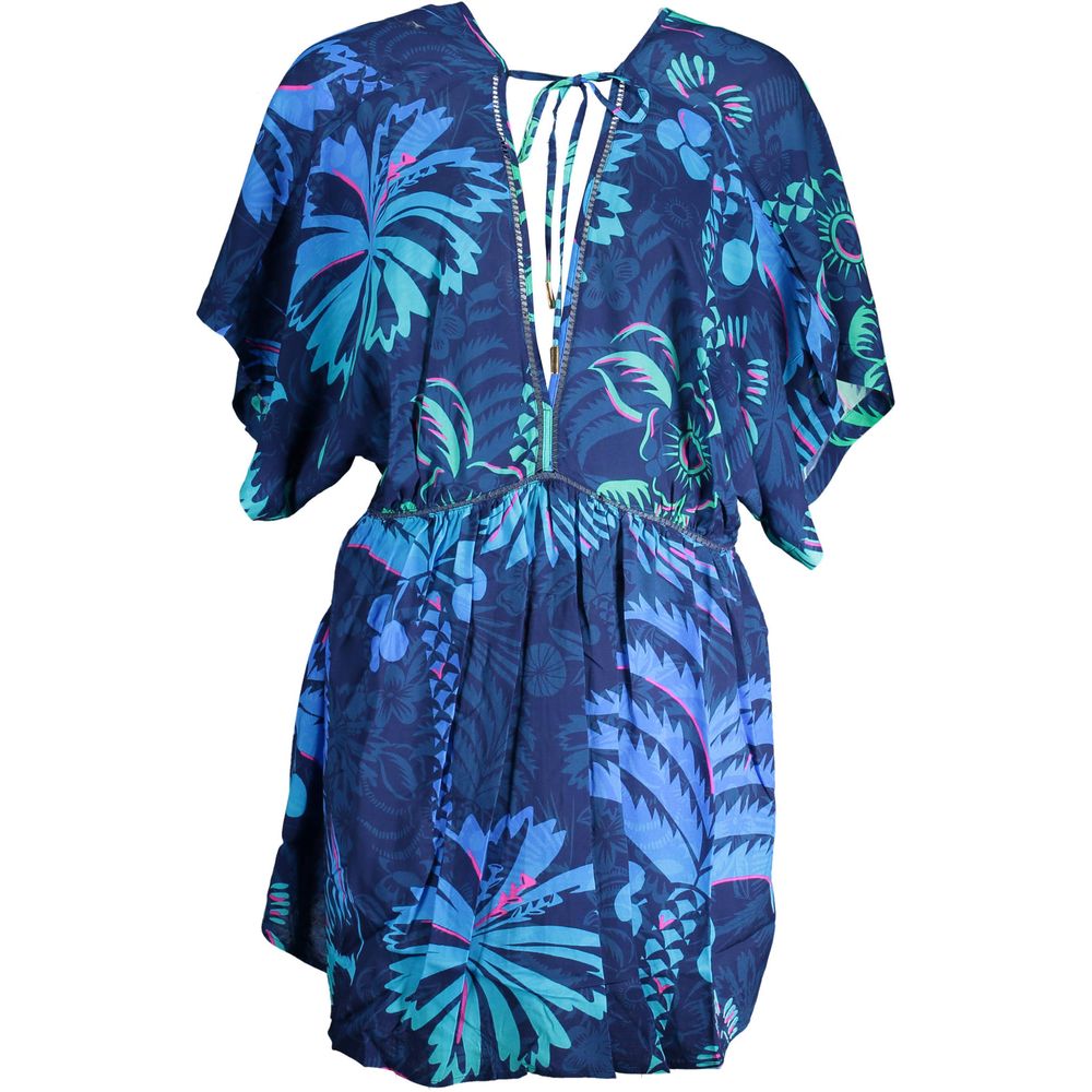 Blu Viscosa Woman Dress