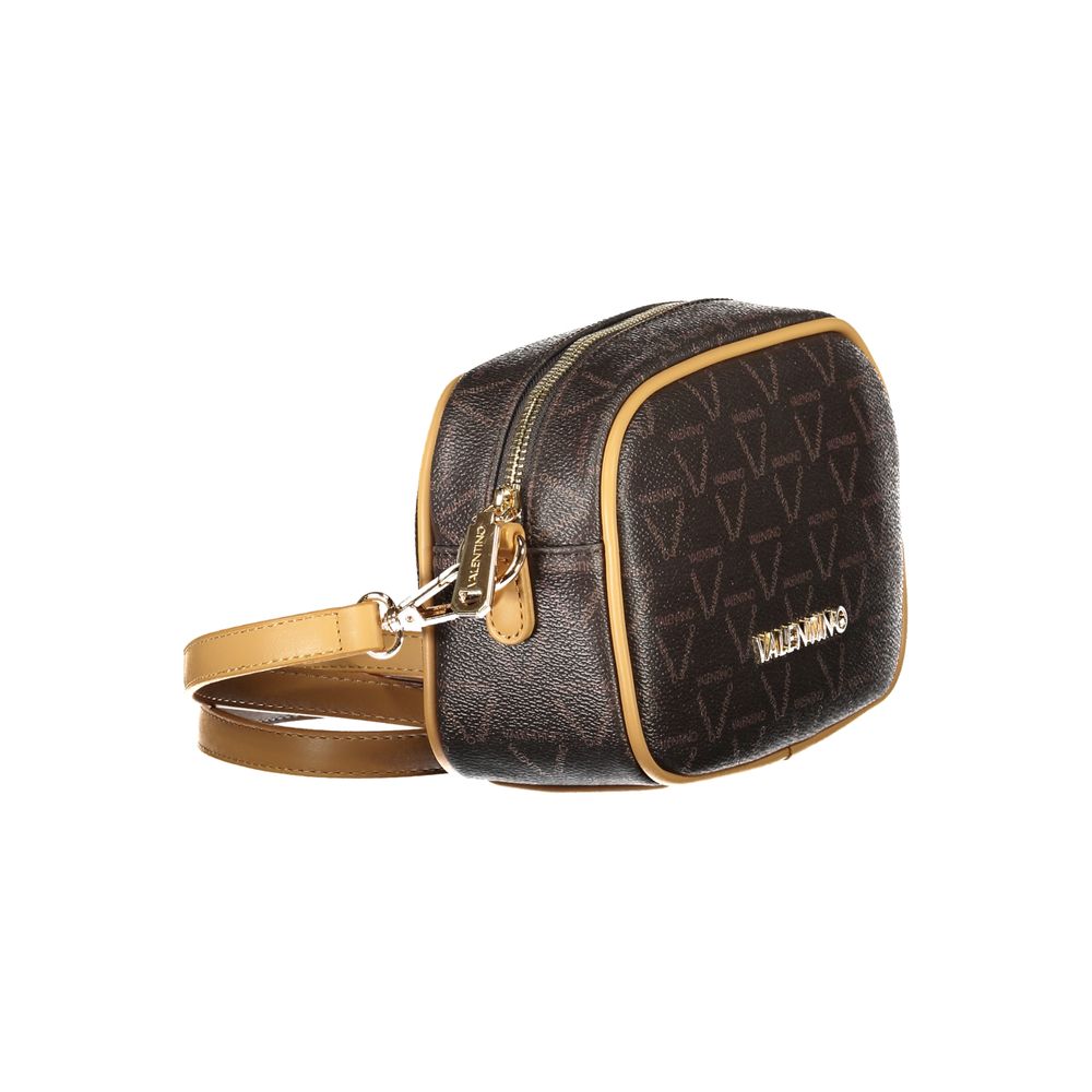 Marrone Polyurethane Women Bag