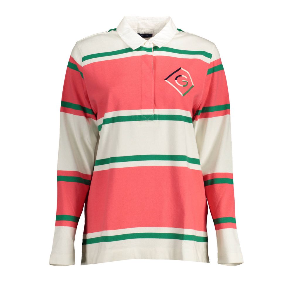 Pink Organic Cotton Women Polo Shirt