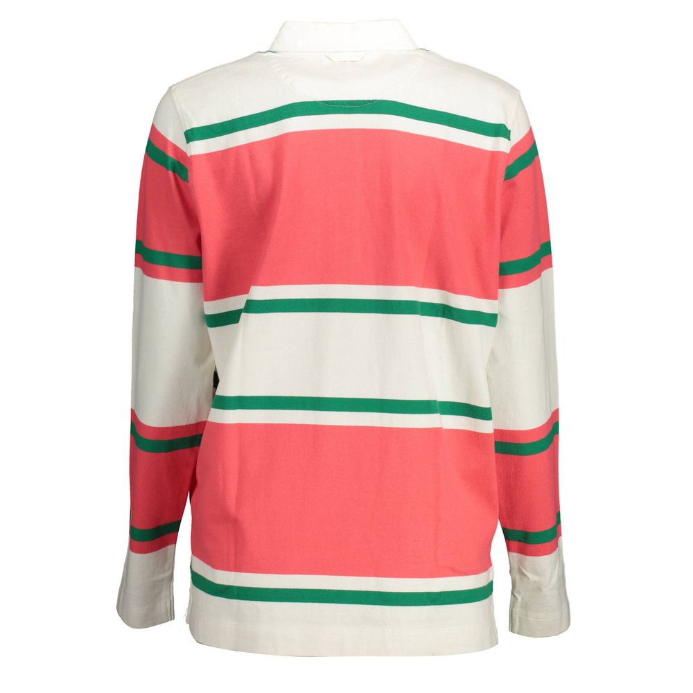 Pink Organic Cotton Women Polo Shirt