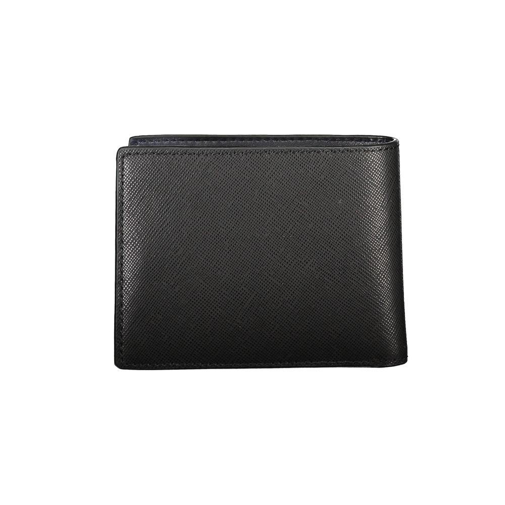 Black Leather Men Wallet