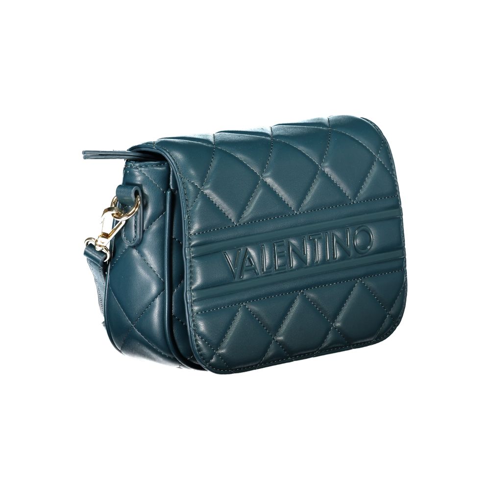 Verde Poliuretano Womens Shoulder Bag
