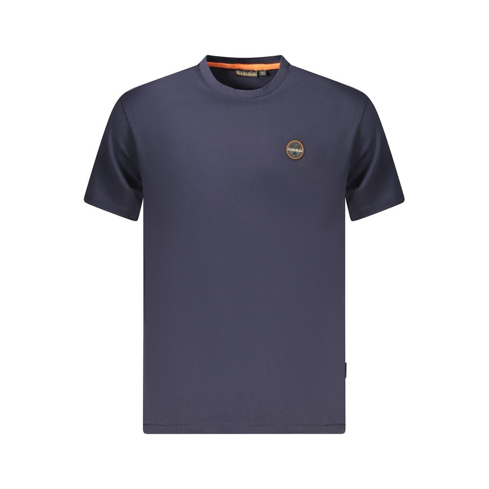 Blu Organic Cotton Men T-Shirt