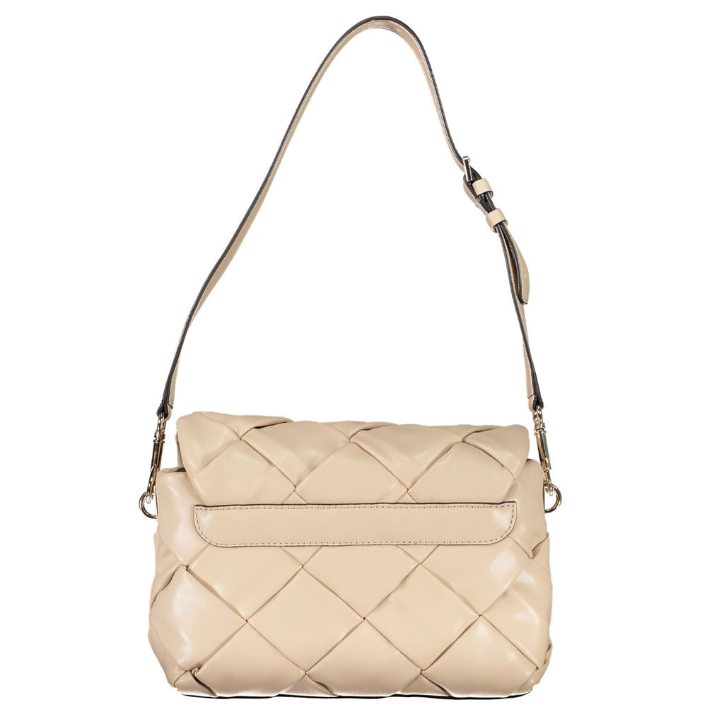 Rosa Poliuretano Women Backpack