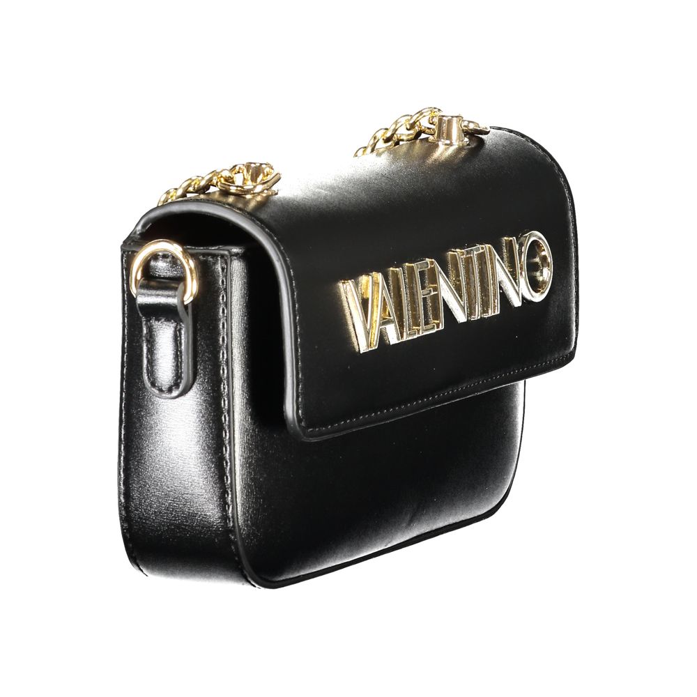Nero Polyurethane Women Shoulder Bag