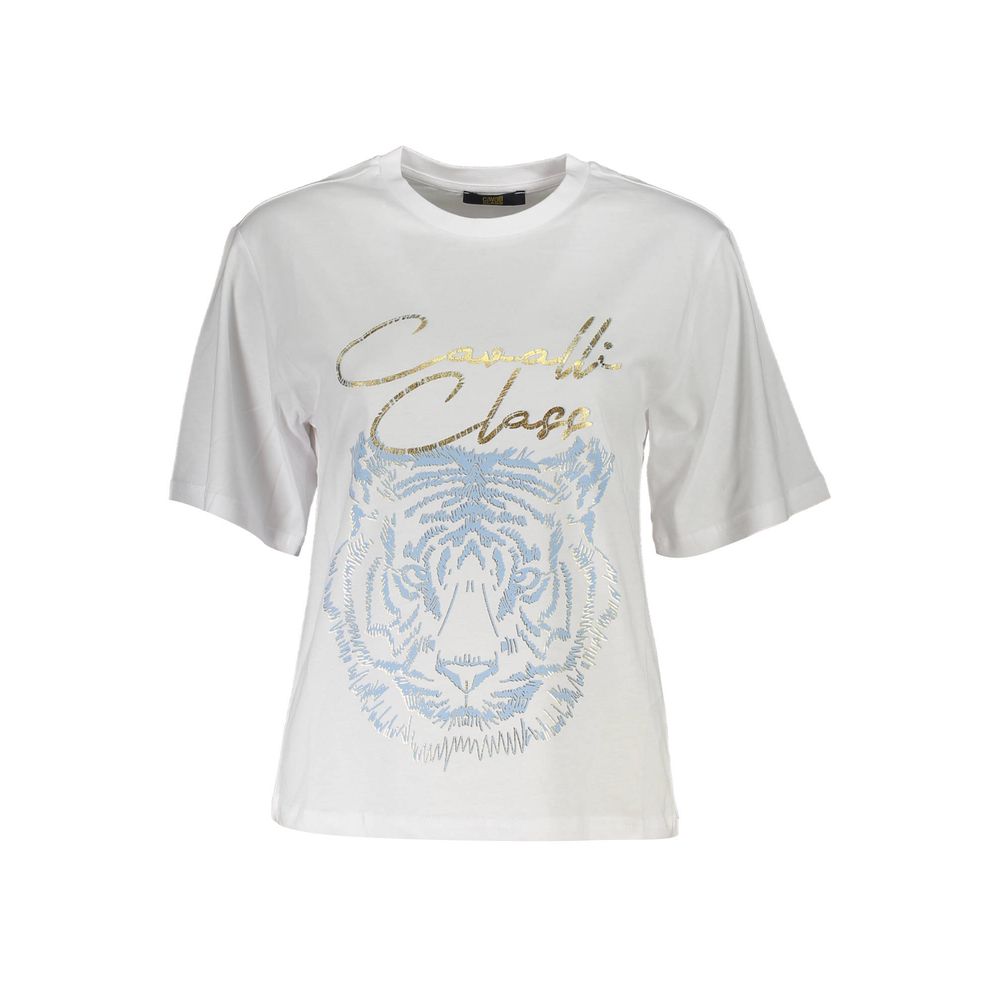 Bianco Cotton Women T-Shirt