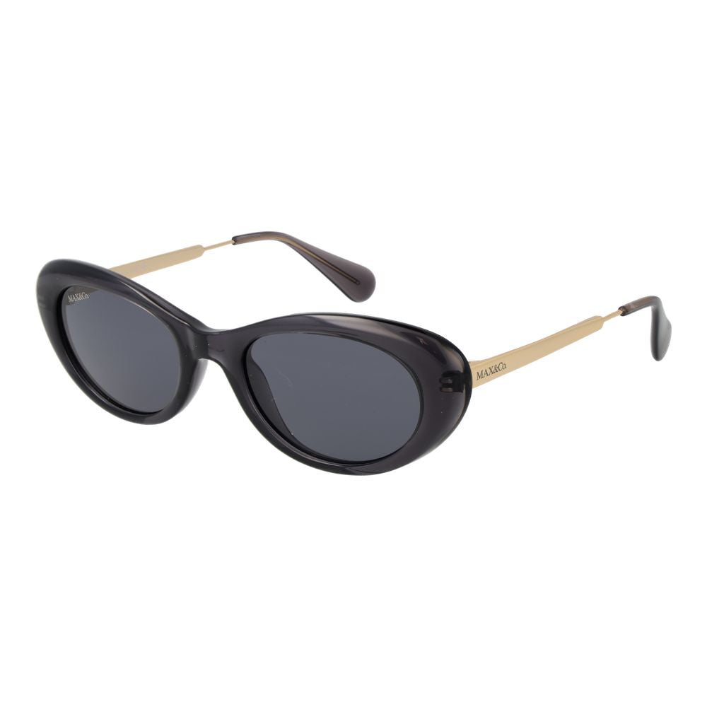 Gray Stainless Steel Sunglasses