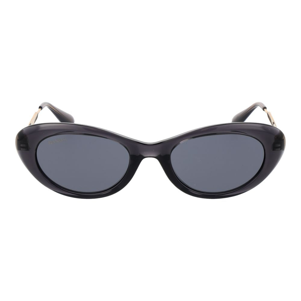 Gray Stainless Steel Sunglasses