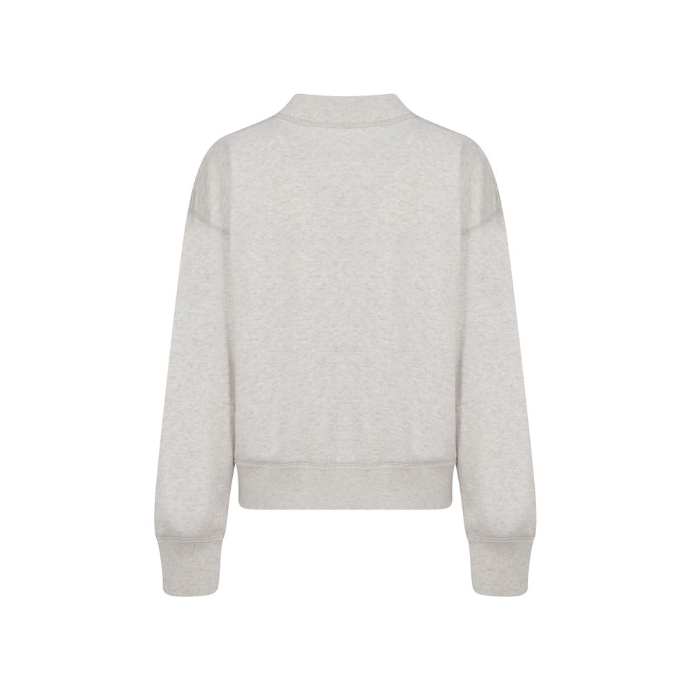 Gray Polyester Sweatshirt