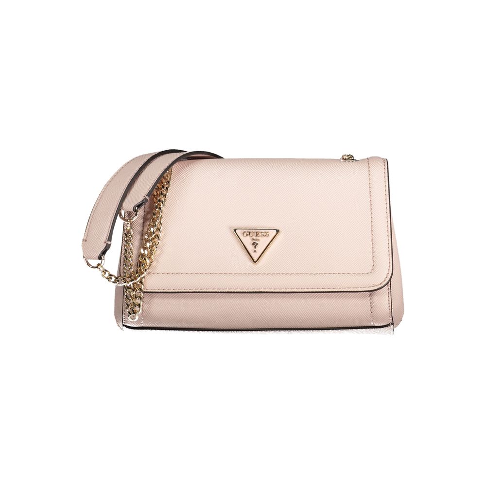 Rosa Poliuretano Women Handbag
