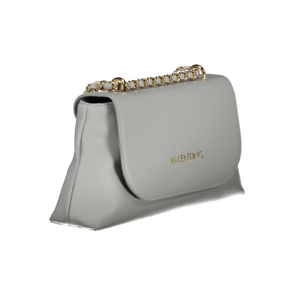 Grigio Polyurethane Women Shoulder Bag