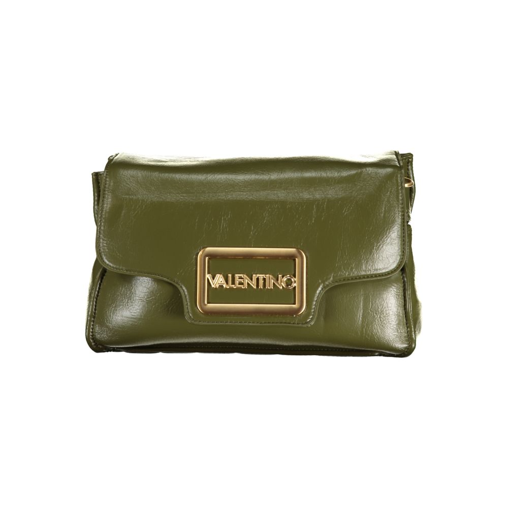 Verde Polyurethane Women's Handbag