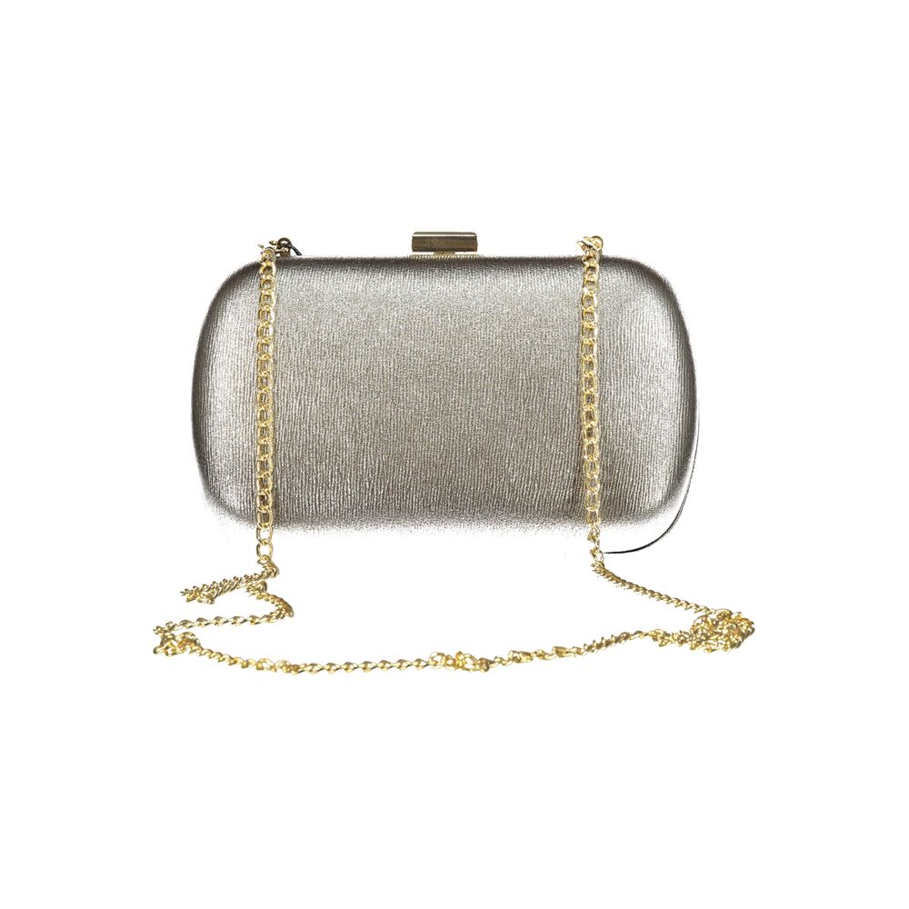 Argento Poliuretano Women Handbag