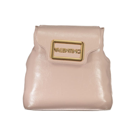 Rosa Poliuretano Women Backpack