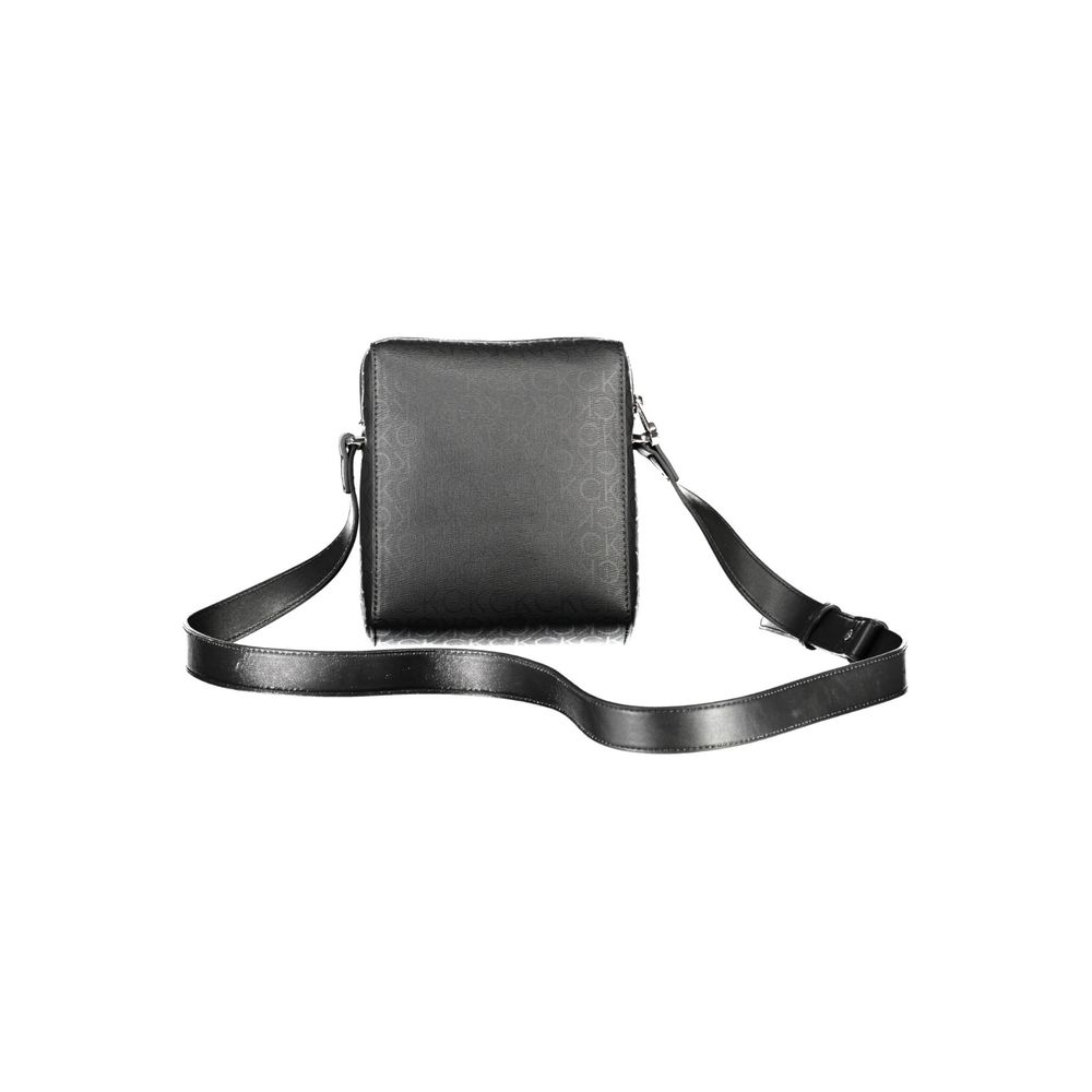 Nero Poliestere Men Shoulder Bag
