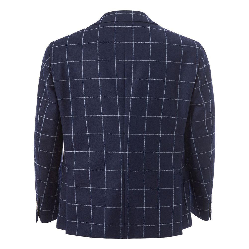 Blue Wool Blazer