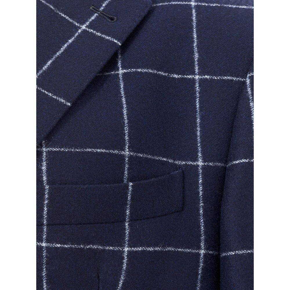 Blue Wool Blazer