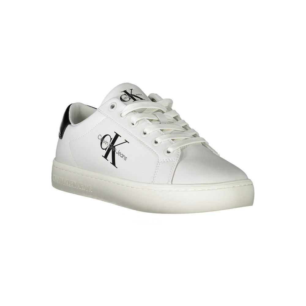Bianco Polyurethane Women Sneaker