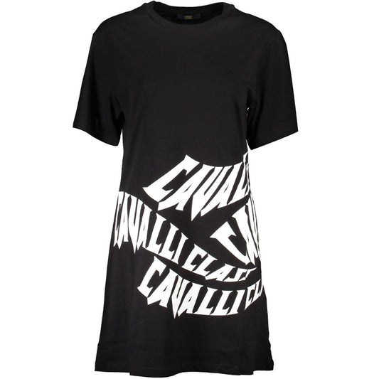 Black Cotton Women's Dress