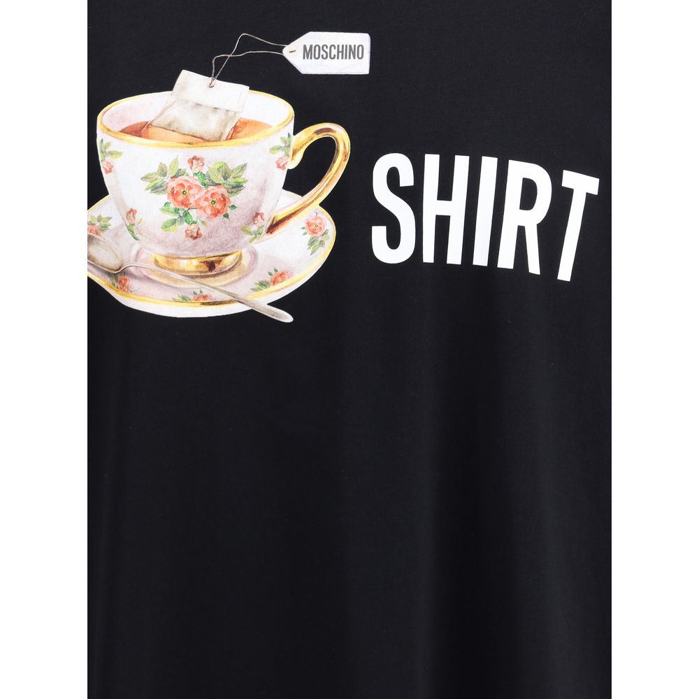 Black Cotton T-Shirt