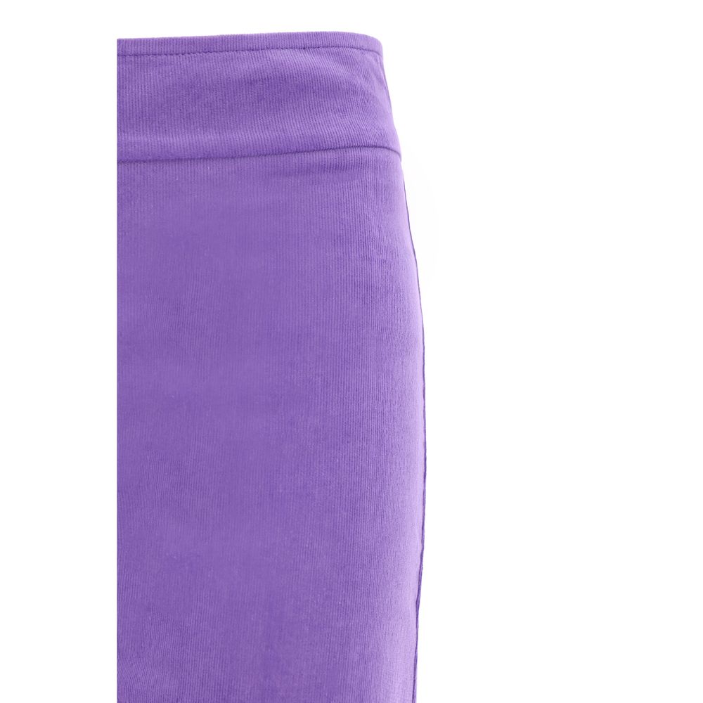 Multicolor Cotton Casual Pants