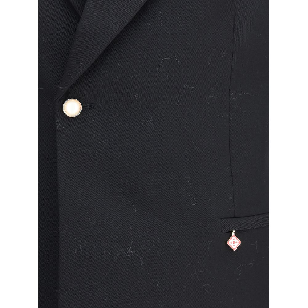 Black Wool Blazer