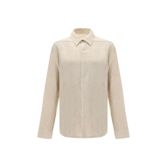 Beige Cotton Shirt